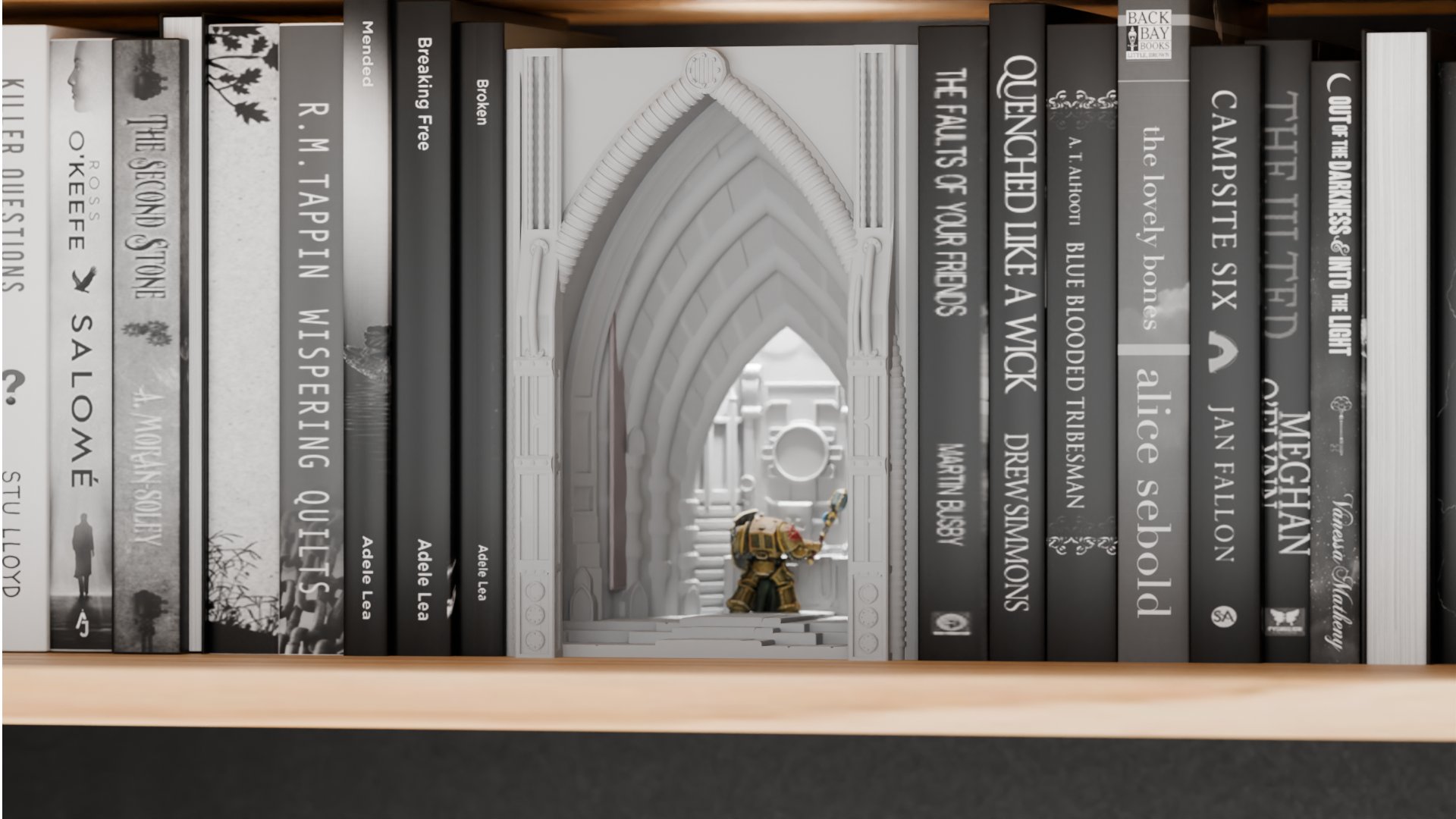 Book Nook Warhammer 40k Style